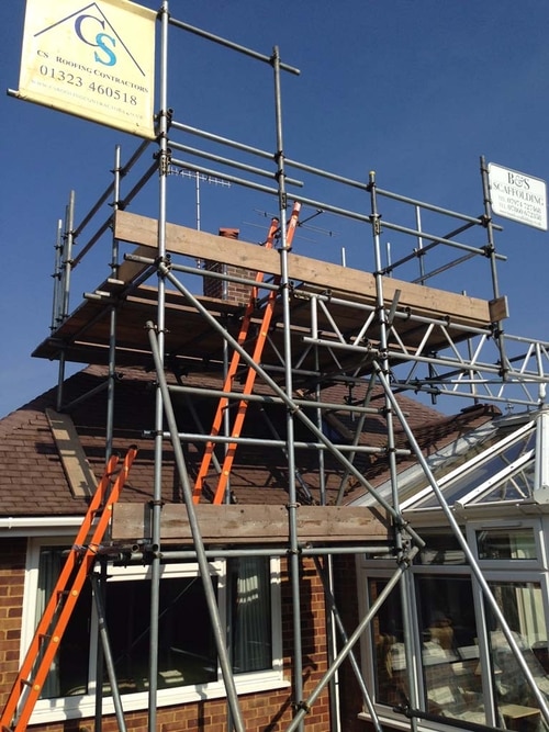 Domestic Scaffolding Gallery Eastbourne, Sussex B&S